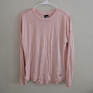 The North Face Pink Long Sleeve Shirt